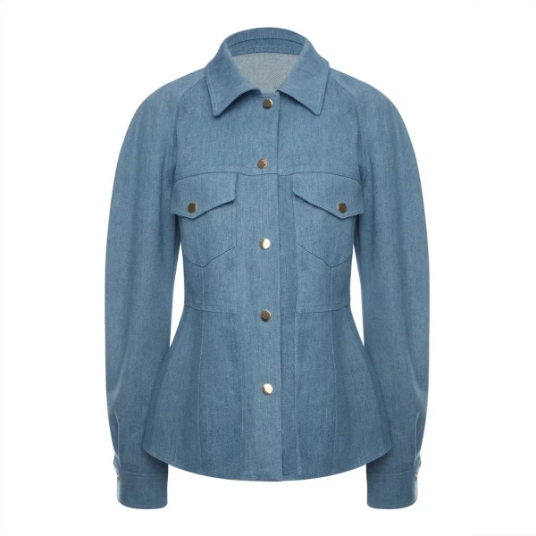 Рубашка из денима